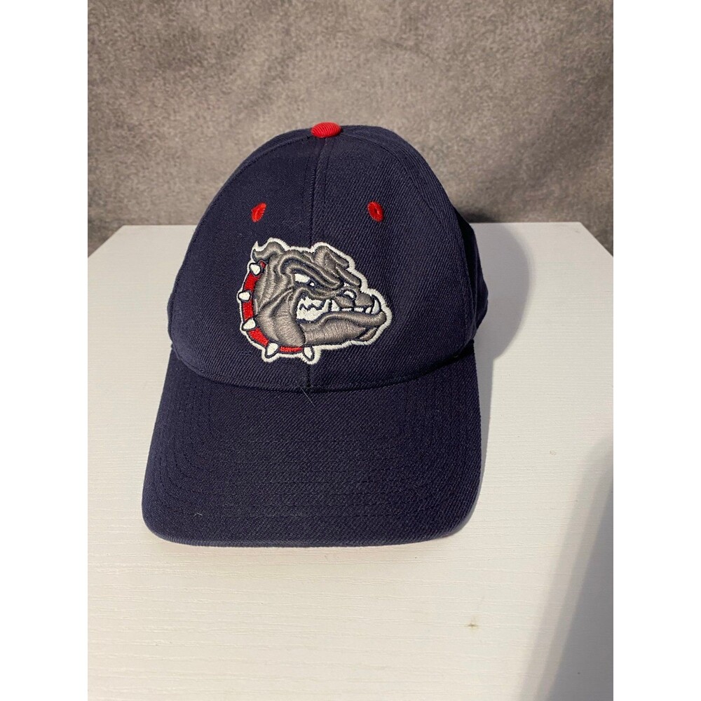 Gonzaga Bulldogs Fitted Hat 7 1/4 Top of the World Navy Blue Zags NCAA Cap